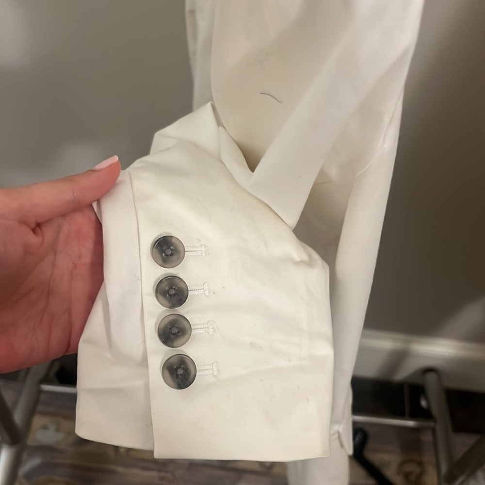 Apostrophe White Blazer - image 3